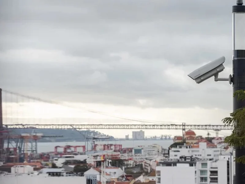 Instalação do Sistema de Videovigilância da Cidade de Lisboa – Campo das Cebolas