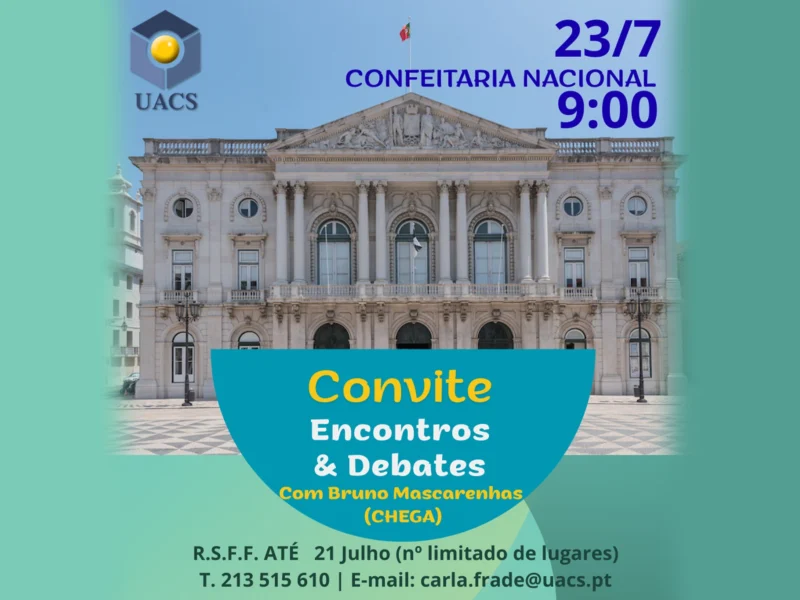 Debate CHEGA – Empresários do Comércio e Serviços Lisboa