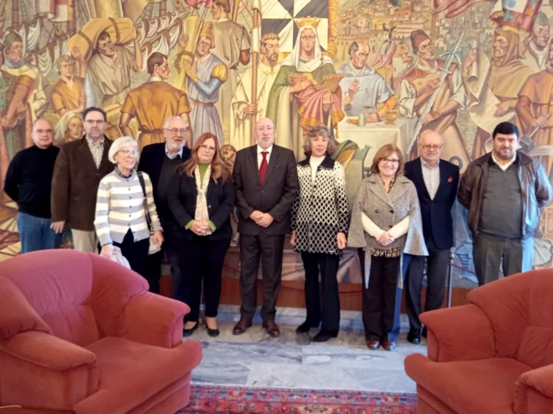 Encontro em Lisboa: Candidato presidencial António Filipe dialoga com empresários do comércio na UACS