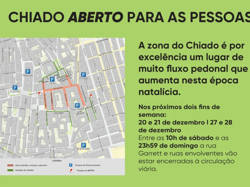 NATAL 2025 l Rua Garrett aberta para as pessoas l 20 e 21 dezembro e 27 e 28 de dezembro